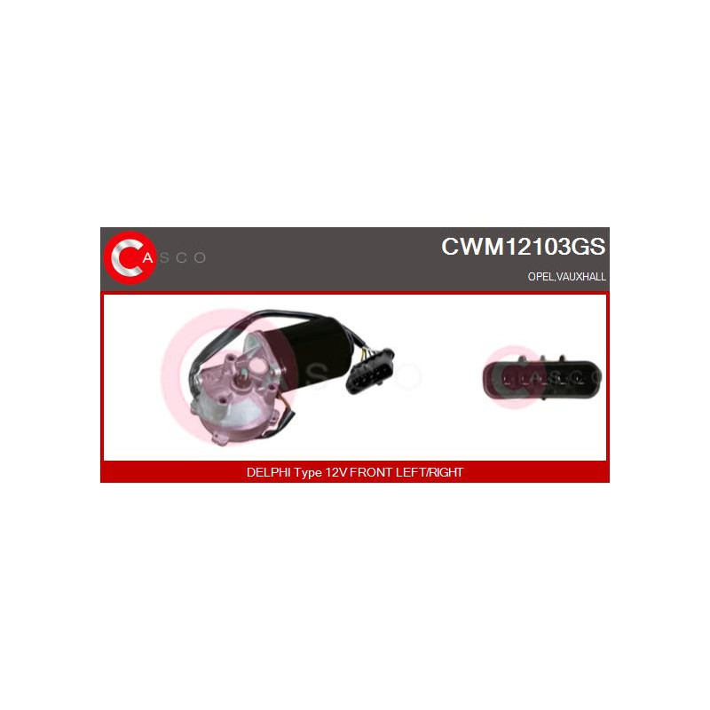 Moteur d'essuie-glace CASCO