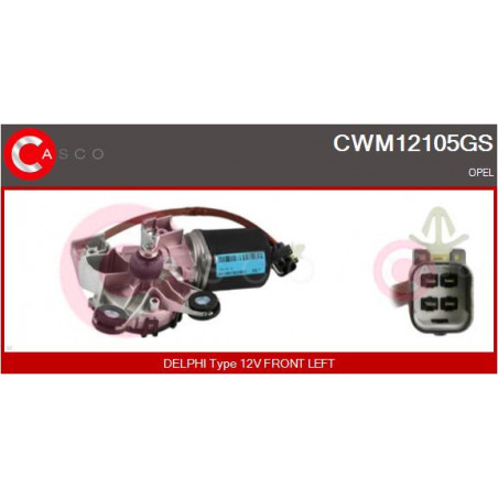 Moteur d'essuie-glace CASCO