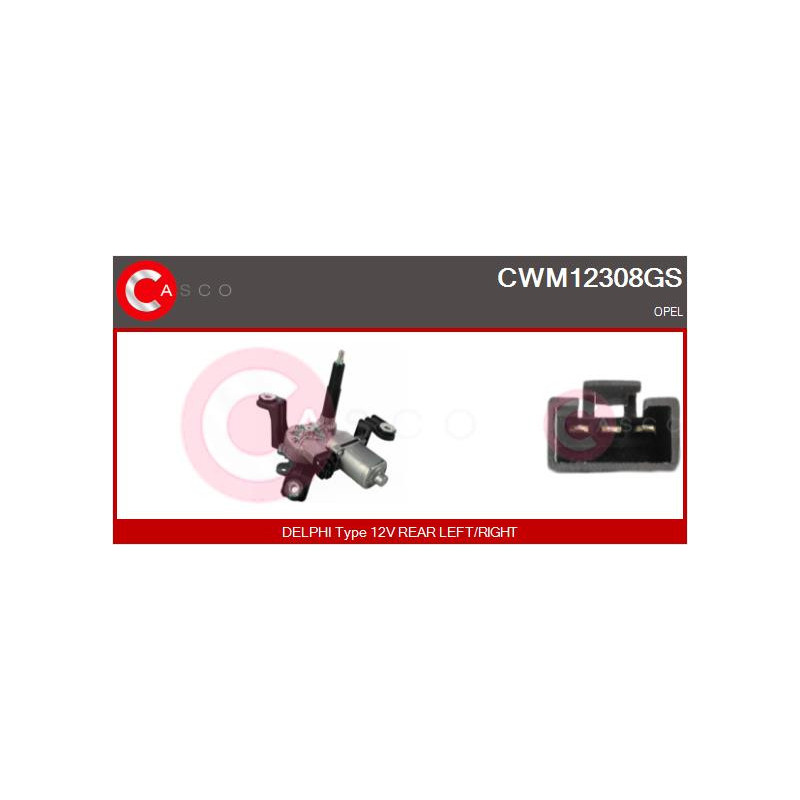 Moteur d'essuie-glace CASCO