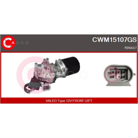 Moteur d'essuie-glace CASCO