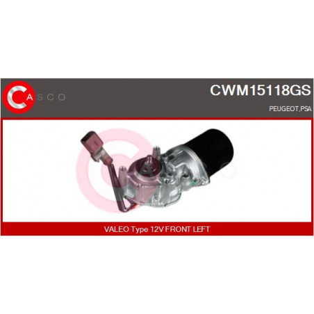 Moteur d'essuie-glace CASCO