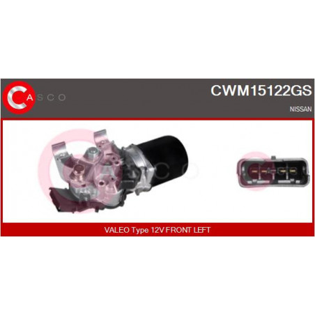 Moteur d'essuie-glace CASCO