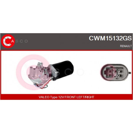 Moteur d'essuie-glace CASCO