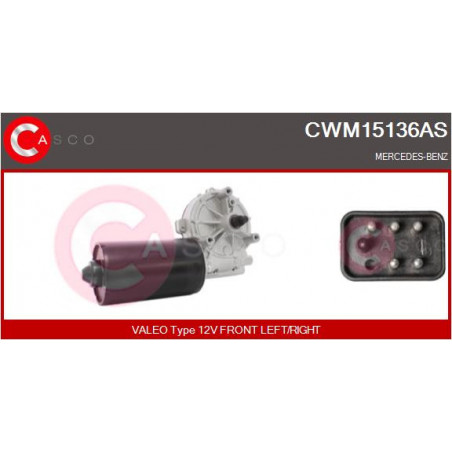 Moteur d'essuie-glace CASCO