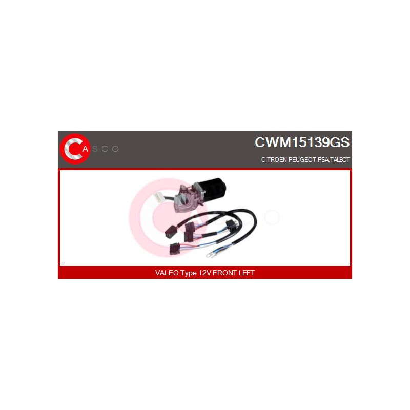 Moteur d'essuie-glace CASCO