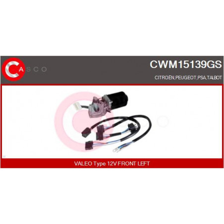 Moteur d'essuie-glace CASCO