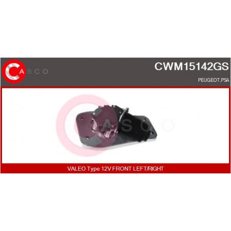 Moteur d'essuie-glace CASCO