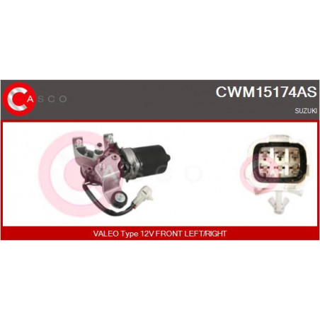 Moteur d'essuie-glace CASCO