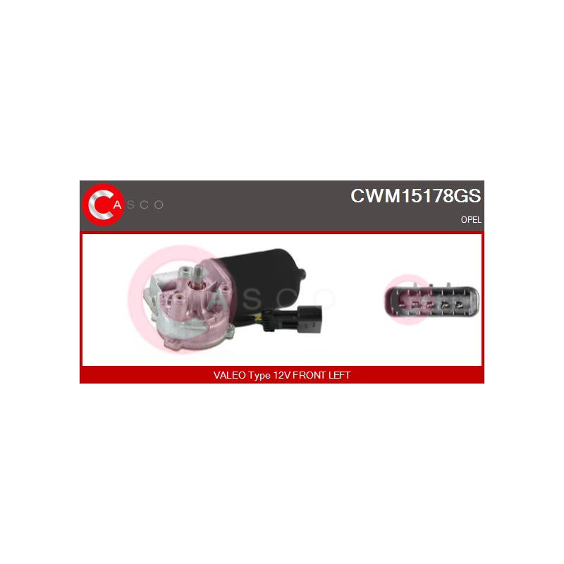 Moteur d'essuie-glace CASCO