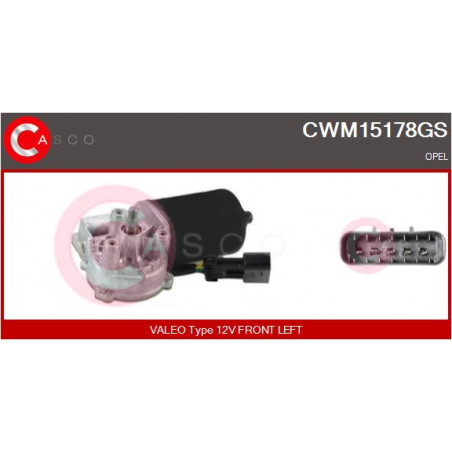 Moteur d'essuie-glace CASCO