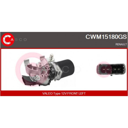 Moteur d'essuie-glace CASCO