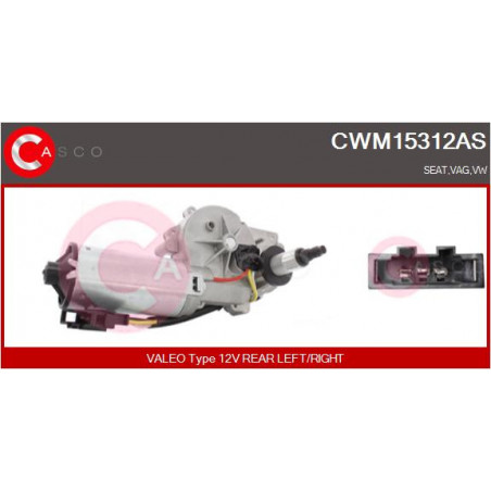 Moteur d'essuie-glace CASCO