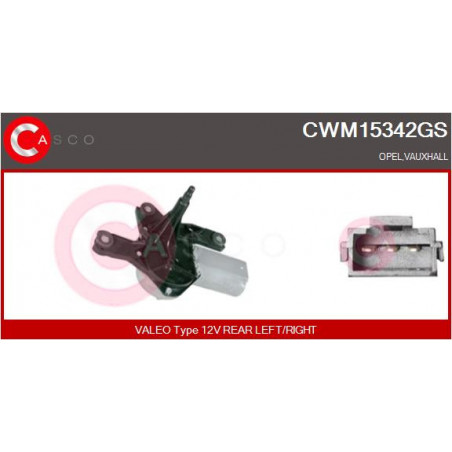 Moteur d'essuie-glace CASCO