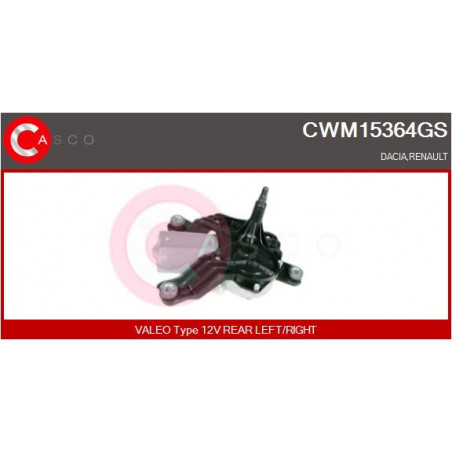 Moteur d'essuie-glace CASCO