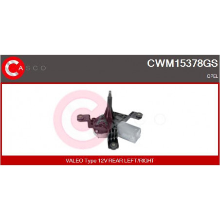 Moteur d'essuie-glace CASCO