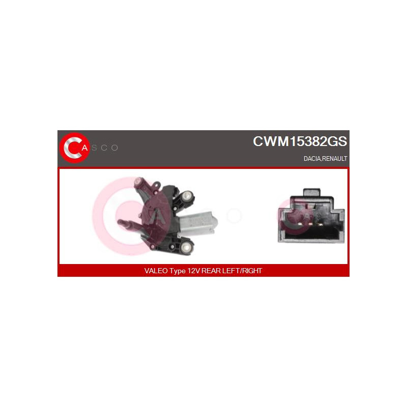 Moteur d'essuie-glace CASCO