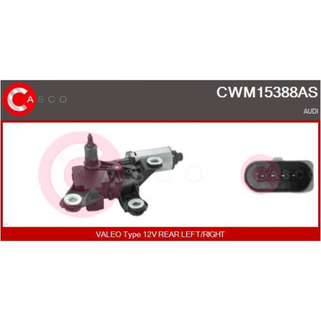 Moteur d'essuie-glace CASCO