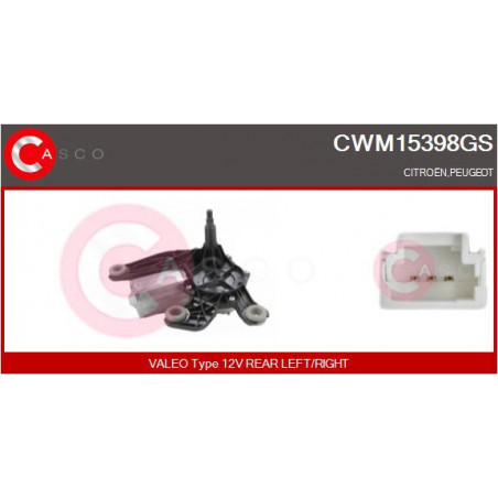 Moteur d'essuie-glace CASCO