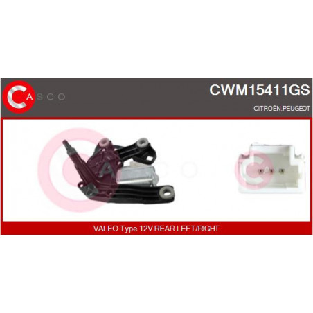 Moteur d'essuie-glace CASCO