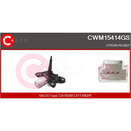 Moteur d'essuie-glace CASCO