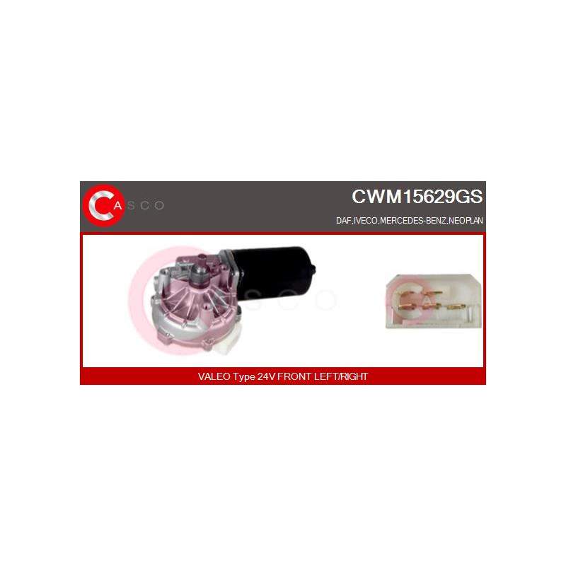 Moteur d'essuie-glace CASCO