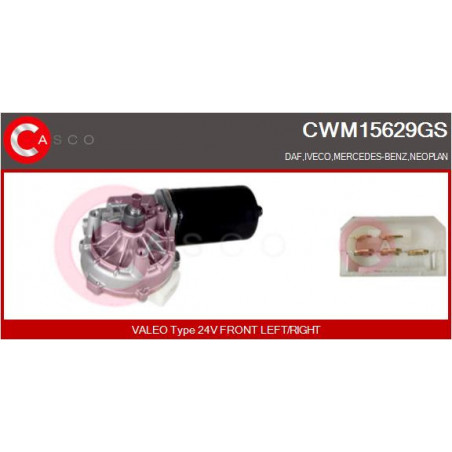 Moteur d'essuie-glace CASCO