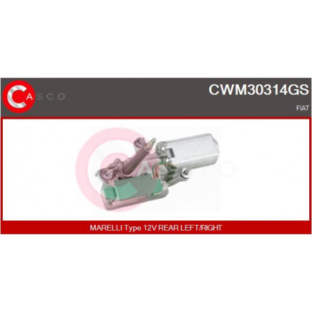 Moteur d'essuie-glace CASCO