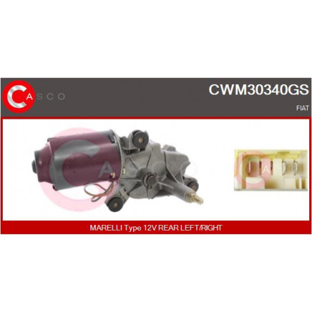 Moteur d'essuie-glace CASCO