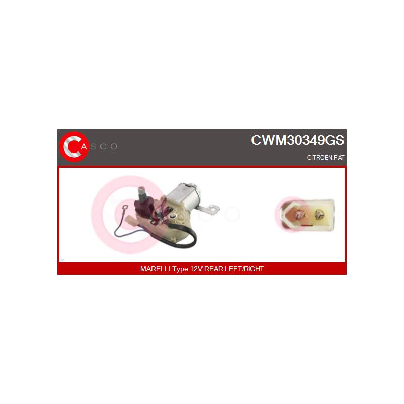 Moteur d'essuie-glace CASCO