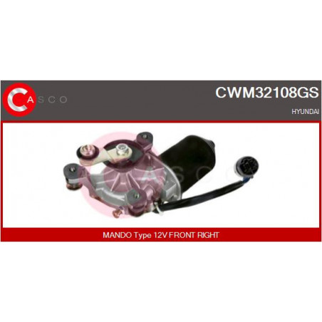 Moteur d'essuie-glace CASCO