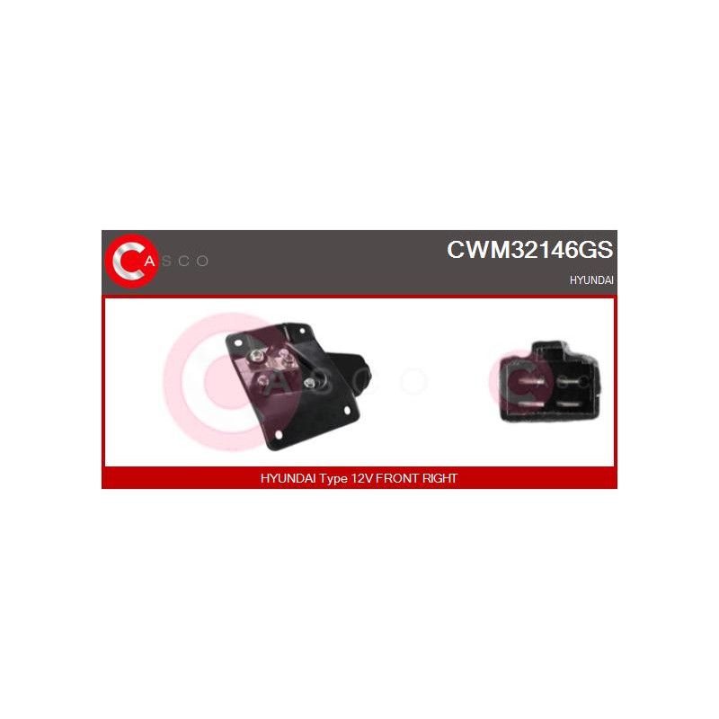 Moteur d'essuie-glace CASCO