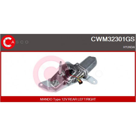 Moteur d'essuie-glace CASCO