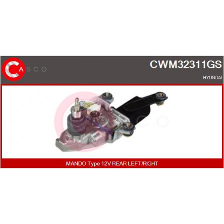 Moteur d'essuie-glace CASCO