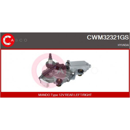 Moteur d'essuie-glace CASCO