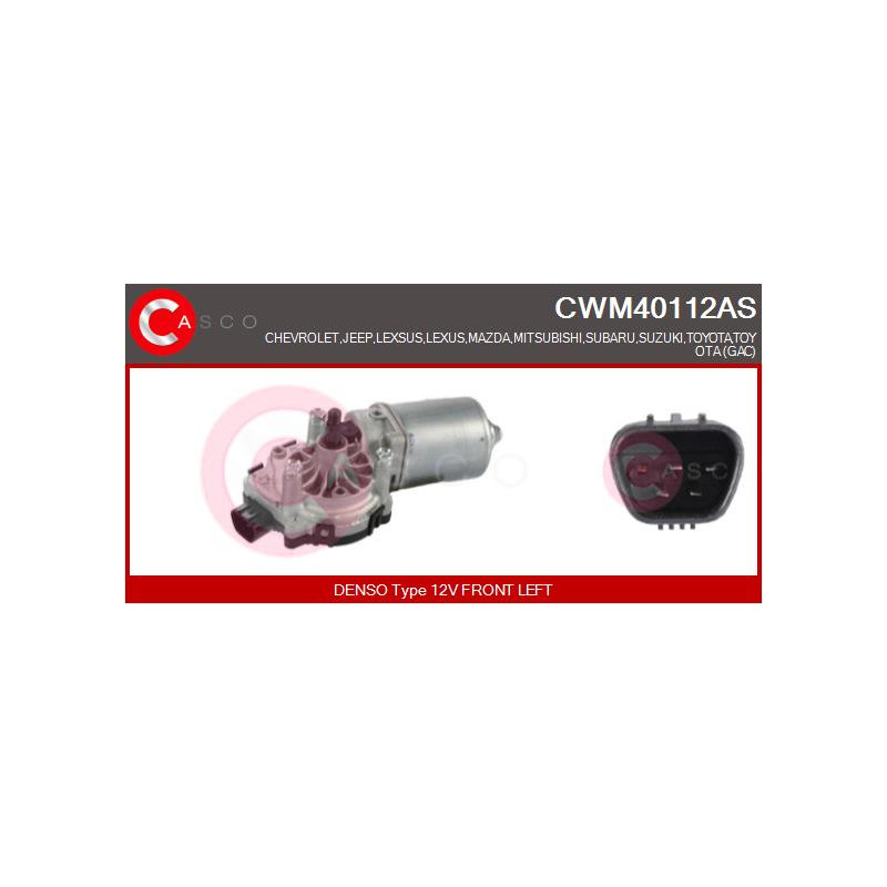 Moteur d'essuie-glace CASCO