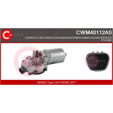 Moteur d'essuie-glace CASCO