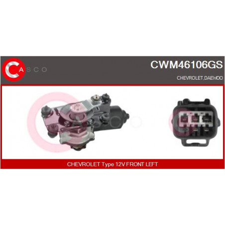 Moteur d'essuie-glace CASCO