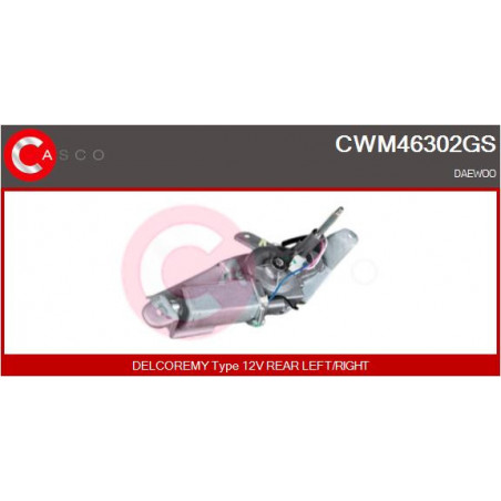 Moteur d'essuie-glace CASCO