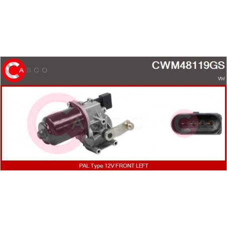 Moteur d'essuie-glace CASCO