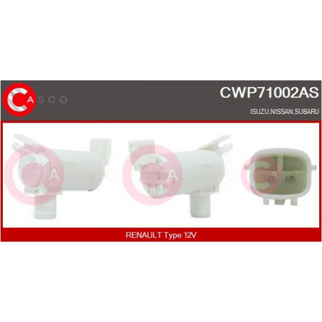 Pompe lave-glace CASCO