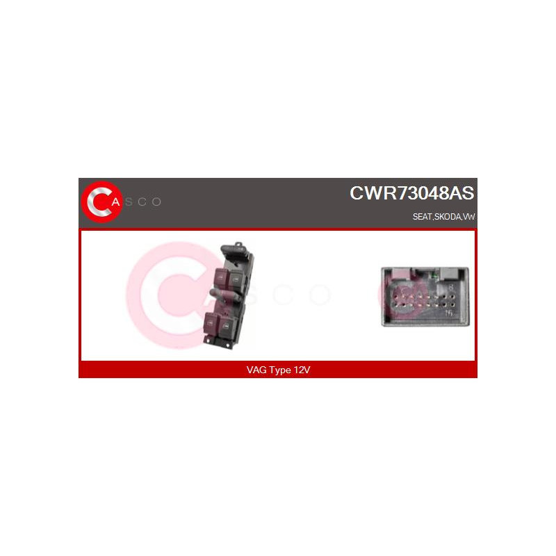 Interrupteur de vitres électriques CASCO