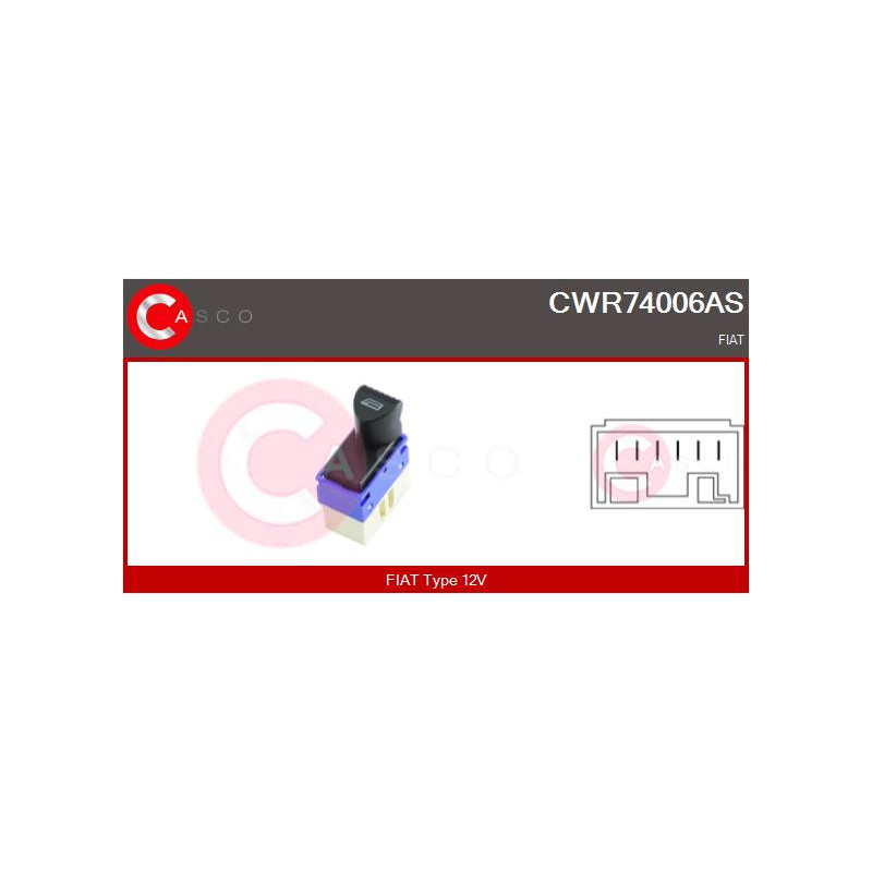 Interrupteur de vitres électriques CASCO