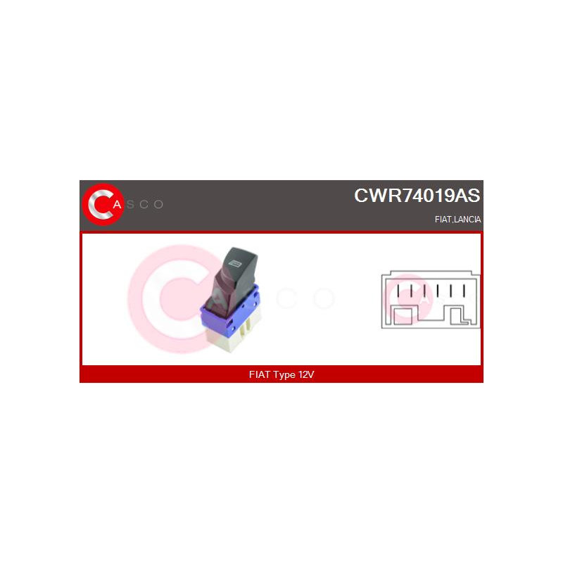 Interrupteur de vitres électriques CASCO