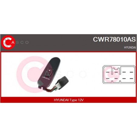 Interrupteur de vitres électriques CASCO