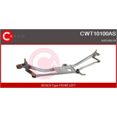 Tringlerie d'essuie-glace CASCO