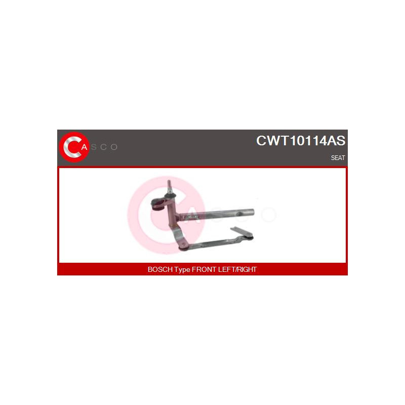 Tringlerie d'essuie-glace CASCO