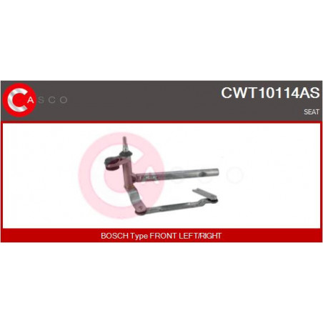 Tringlerie d'essuie-glace CASCO