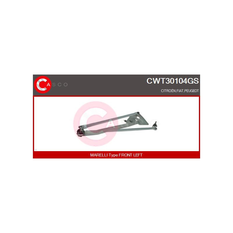 Tringlerie d'essuie-glace CASCO