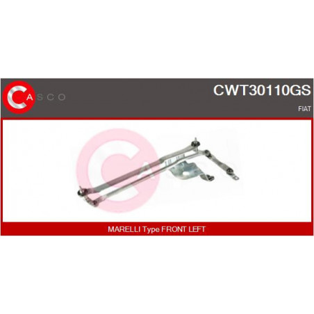 Tringlerie d'essuie-glace...