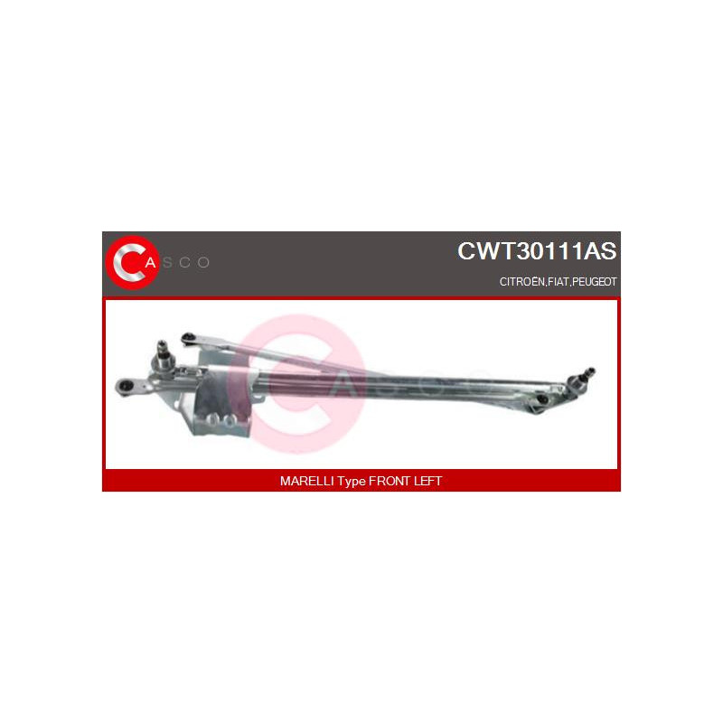 Tringlerie d'essuie-glace CASCO